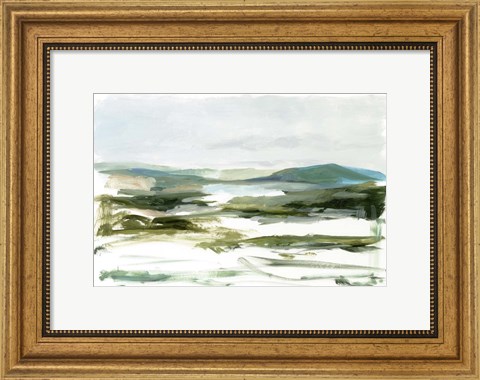 Framed Marsh Sketch I Print