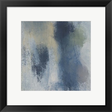 Framed Azure Blend I Print