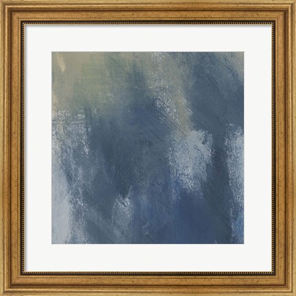 Framed Azure Blend III Print