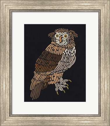 Framed Forest Dweller V Print