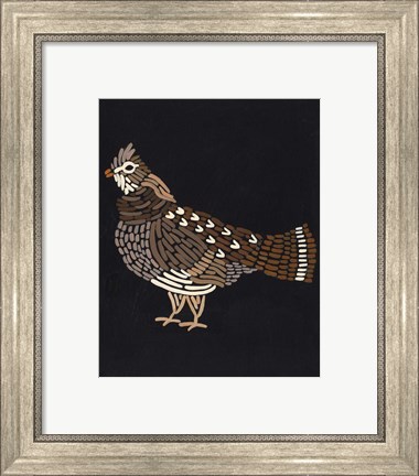 Framed Forest Dweller VI Print