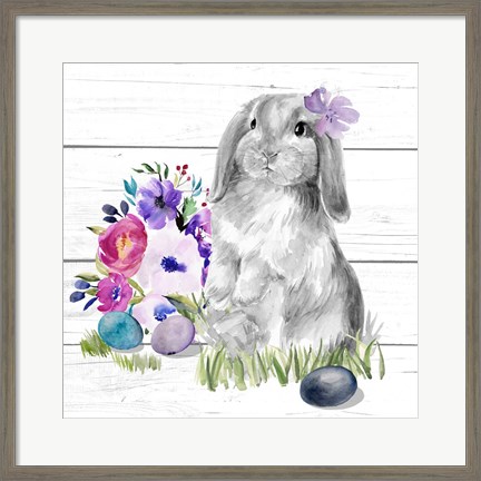 Framed Bright Easter Bouquet II Print