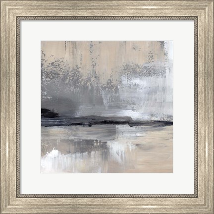 Framed Dusk Reflections III Print