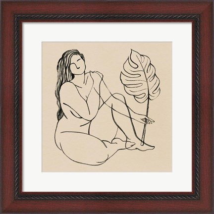 Framed Femme Figure III Print