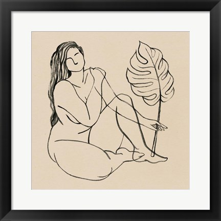 Framed Femme Figure III Print