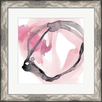 Framed Salon Rouge VI Print