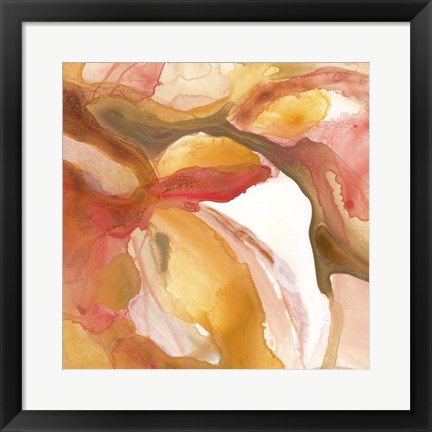 Framed Sunset Marble III Print