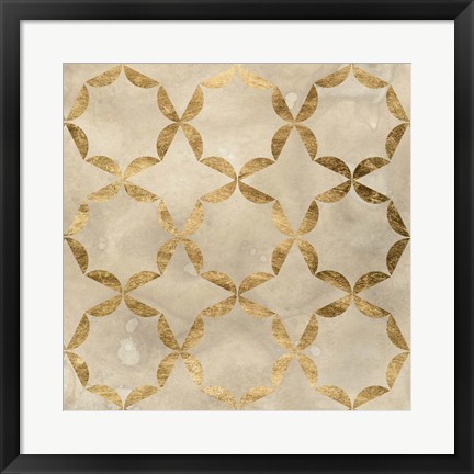 Framed Tile Tableau V Print