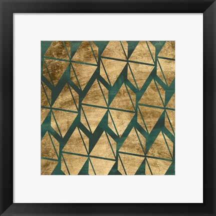 Framed Tile Tableau VI Print