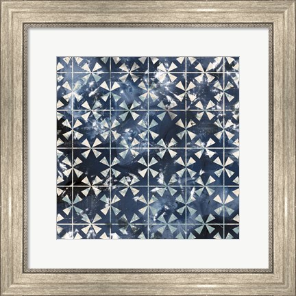 Framed Tile-Dye III Print