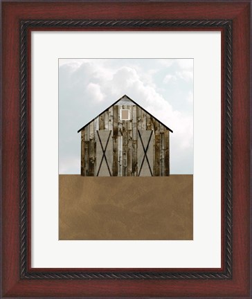 Framed Barn&#39;s Portrait III Print