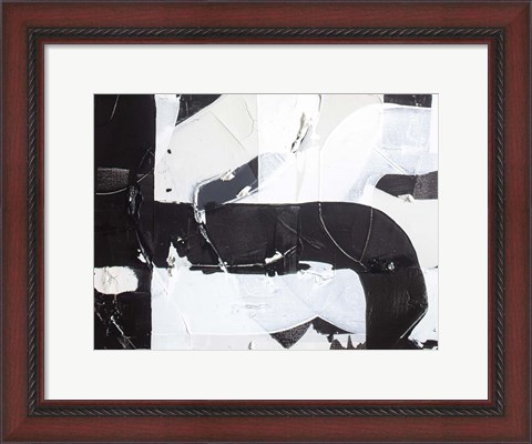 Framed Racetrack Diptych II Print