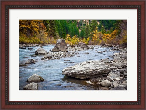 Framed Rocky River Print