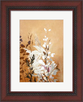 Framed Light Leaves 5 Print