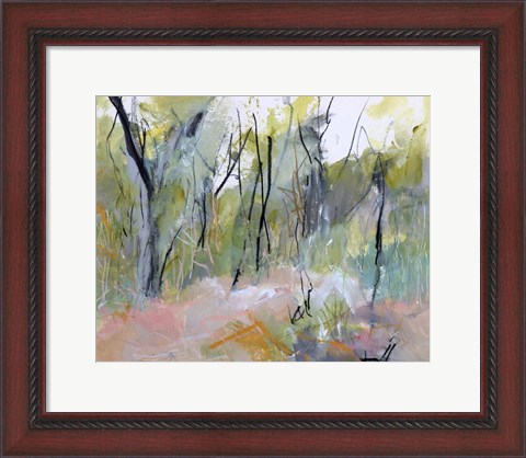 Framed Melaleuca Clearing, Loftus Print