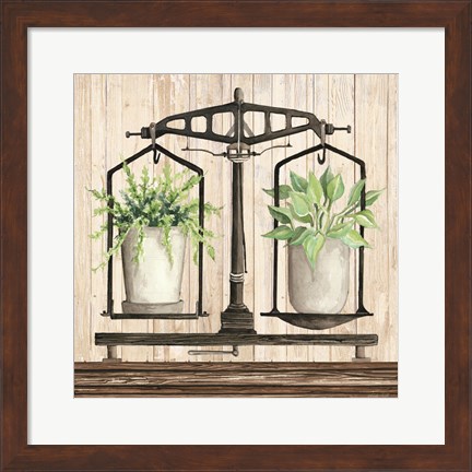 Framed Farmhouse Finds III Print