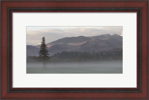 Framed Adirondack Misty Morning Print