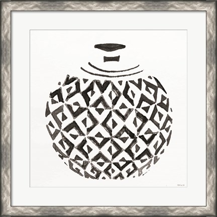 Framed Tile Vase 4 Print