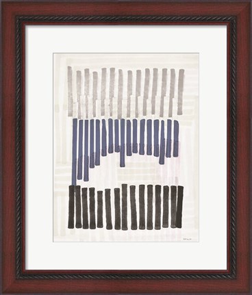 Framed Intersecting Lines 2 Print