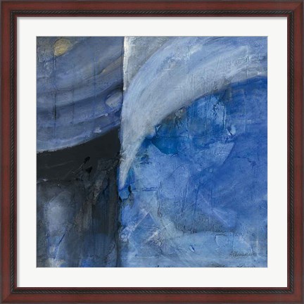 Framed Blue Mood Print