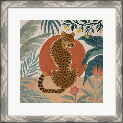 Framed Big Cat Beauty II Print