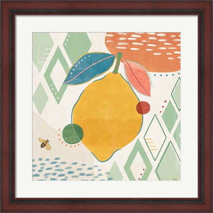 Framed Fruit Frenzy VI Print