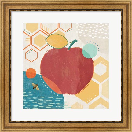 Framed Fruit Frenzy V Print