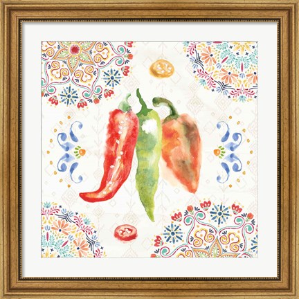 Framed Sweet and Spicy III Print