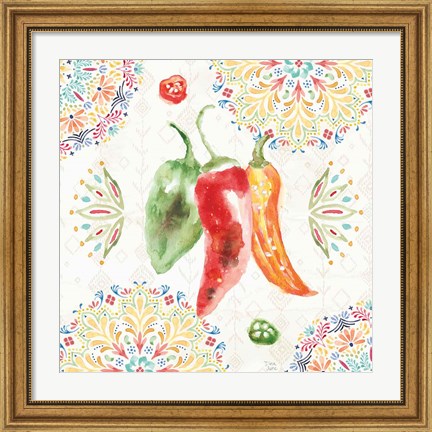 Framed Sweet and Spicy II Print