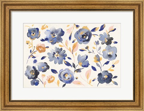 Framed May Flowers I Print