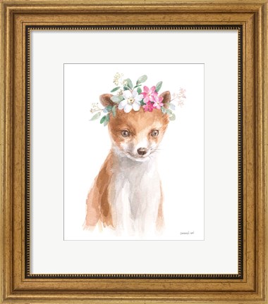 Framed Wild for Flowers III Print