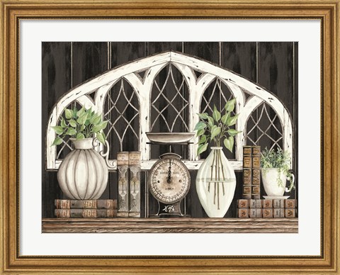 Framed Farmhouse Dresser Print