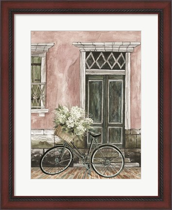 Framed City Life II Print