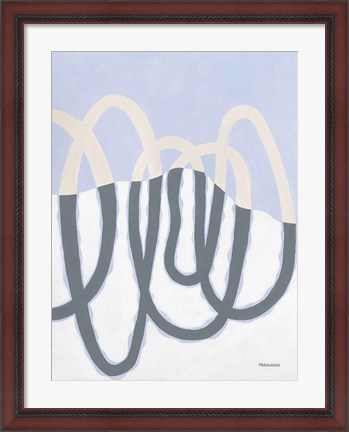 Framed Loops II Print