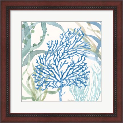 Framed Soft Shores VI Print