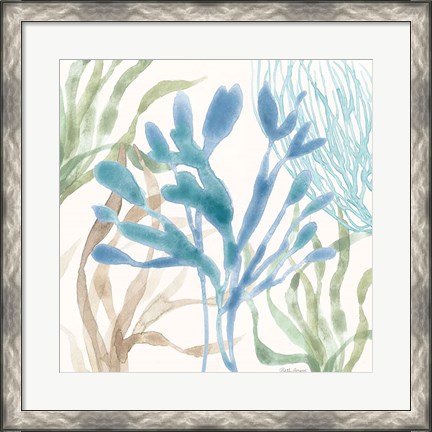 Framed Soft Shores IX Print