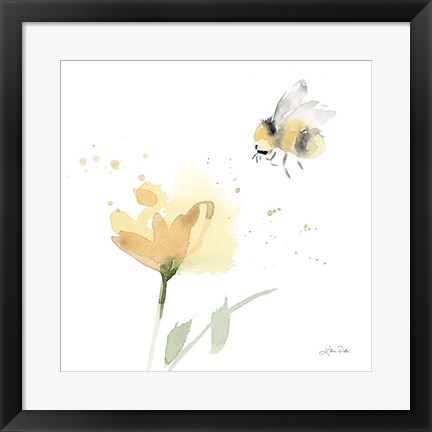 Framed Sunflower Meadow V Print