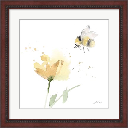 Framed Sunflower Meadow V Print