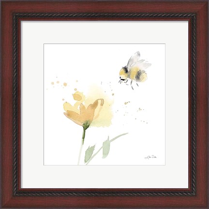 Framed Sunflower Meadow V Print