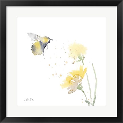 Framed Sunflower Meadow IV Print