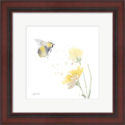 Framed Sunflower Meadow IV Print