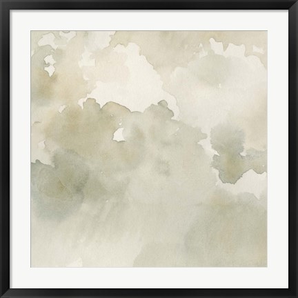 Framed Warm Clouds Abstract II Print