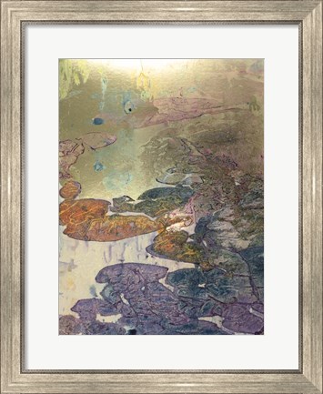 Framed Monet&#39;s Landscape III Print