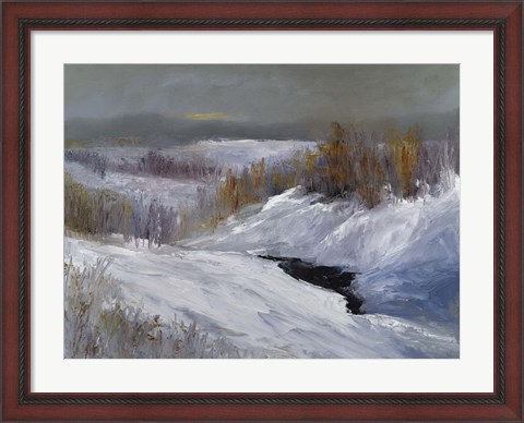 Framed Fresh Snow Print