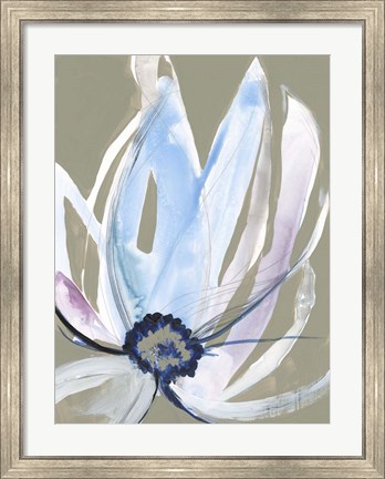 Framed Floral Focus I Print