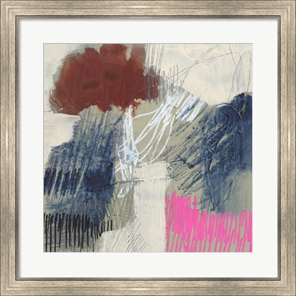 Framed Frenetic II Print