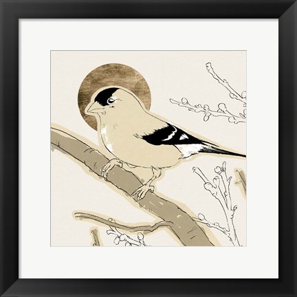 Framed Spring Passerine IV Print