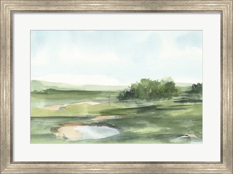 Framed Watercolor Course Study II Print