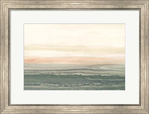 Framed Atlantic Sunrise I Print