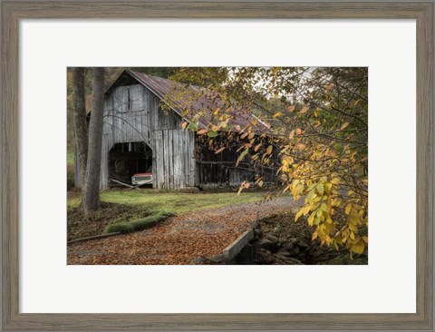 Framed Dad&#39;s Truck Print